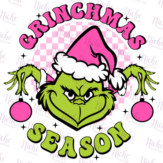 -CHR1034 Grinchmas Season Decal