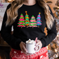 -CHR1038 Colorful Christmas Tree Decal