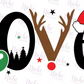 -CHR1044 LOVE Christmas Decal