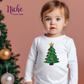 -CHR1045 Christmas Tree Faux Sequin Decal
