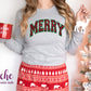-CHR1048 Merry Faux Sequin Decal