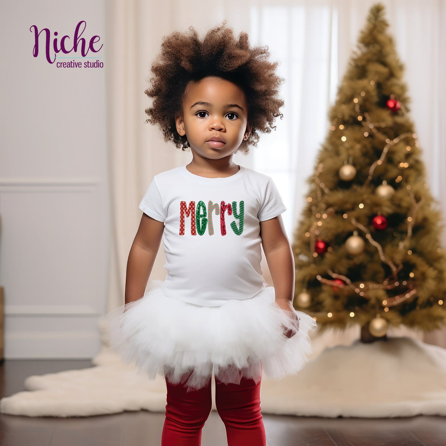 -CHR1049 Merry Decal