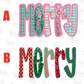 -CHR1049 Merry Decal