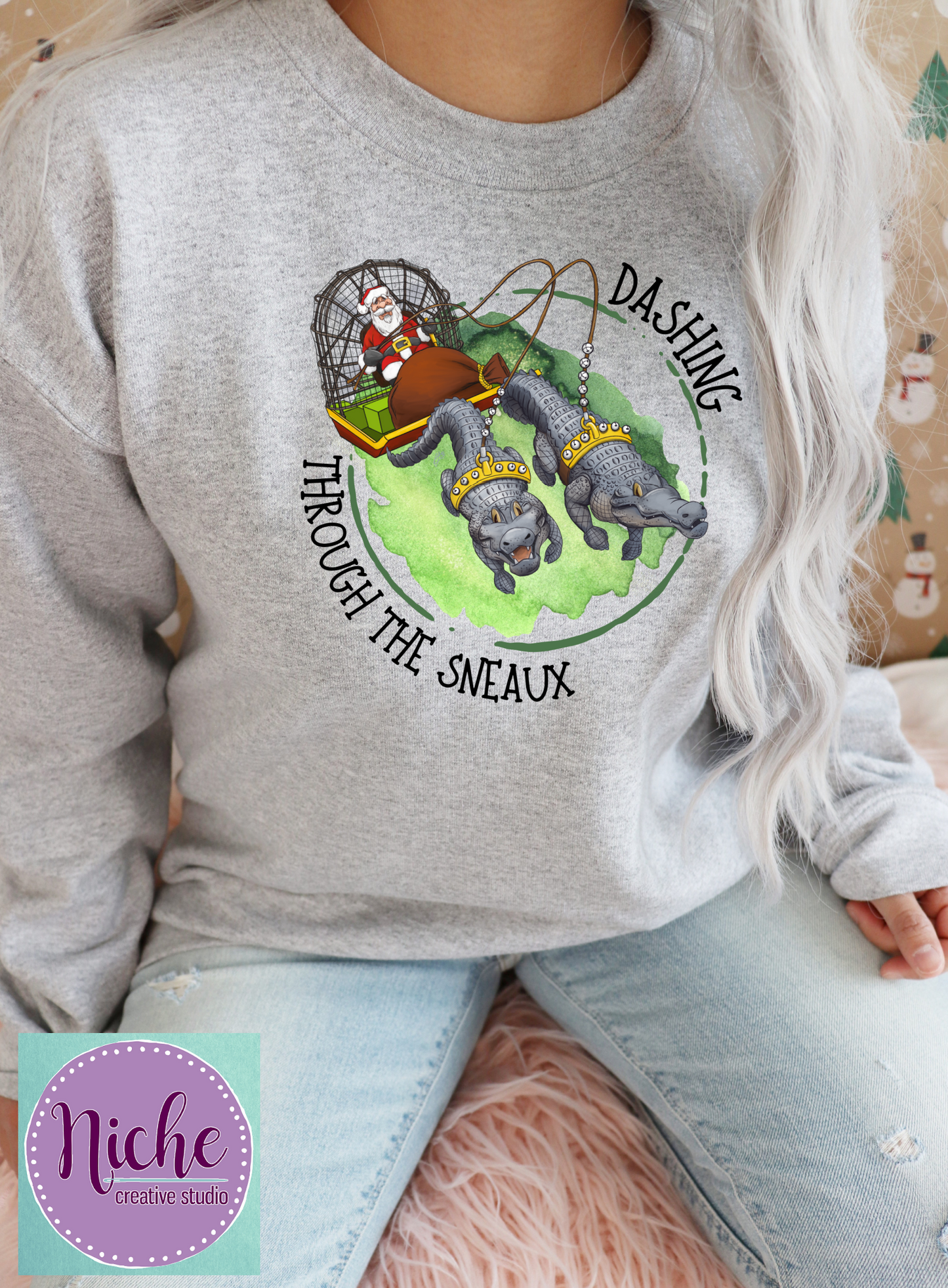 -CHR1056 Dashing Through the Sneaux Decal