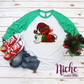 -CHR1064 Louisiana Cajun Christmas Decal