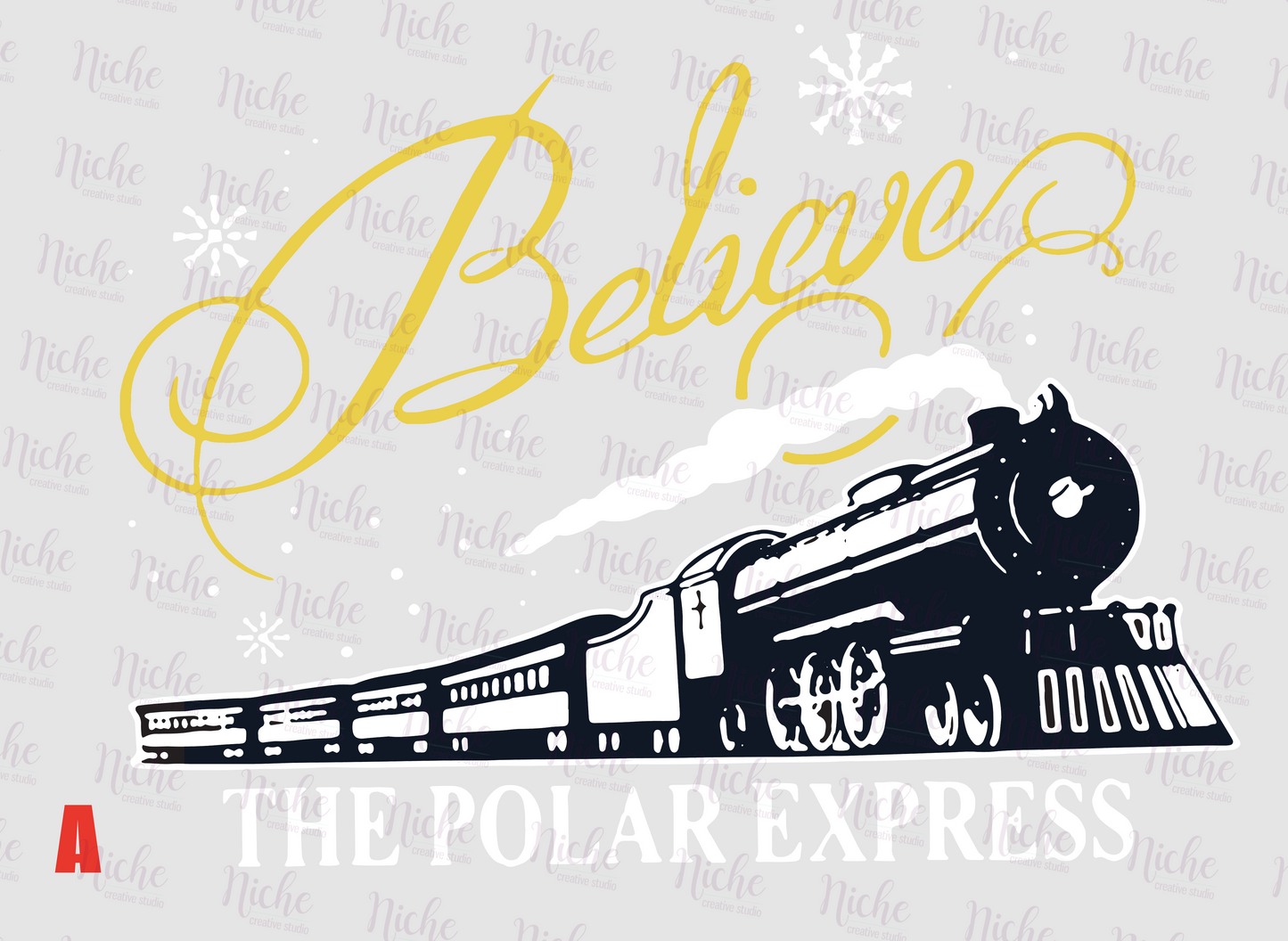 -CHR1139 Polar Express Train Decal
