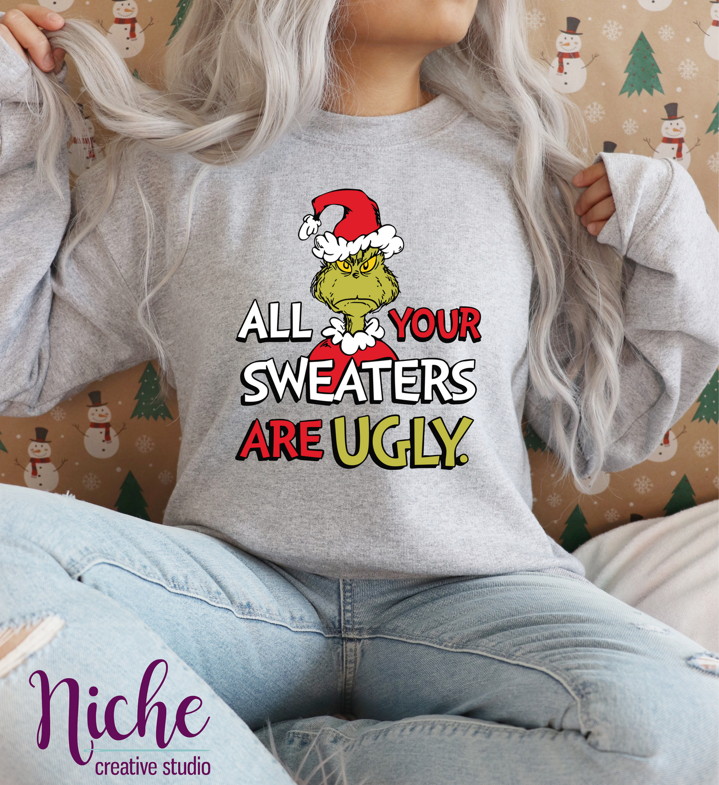 -CHR1652 All Your Sweaters are Ugly Decal