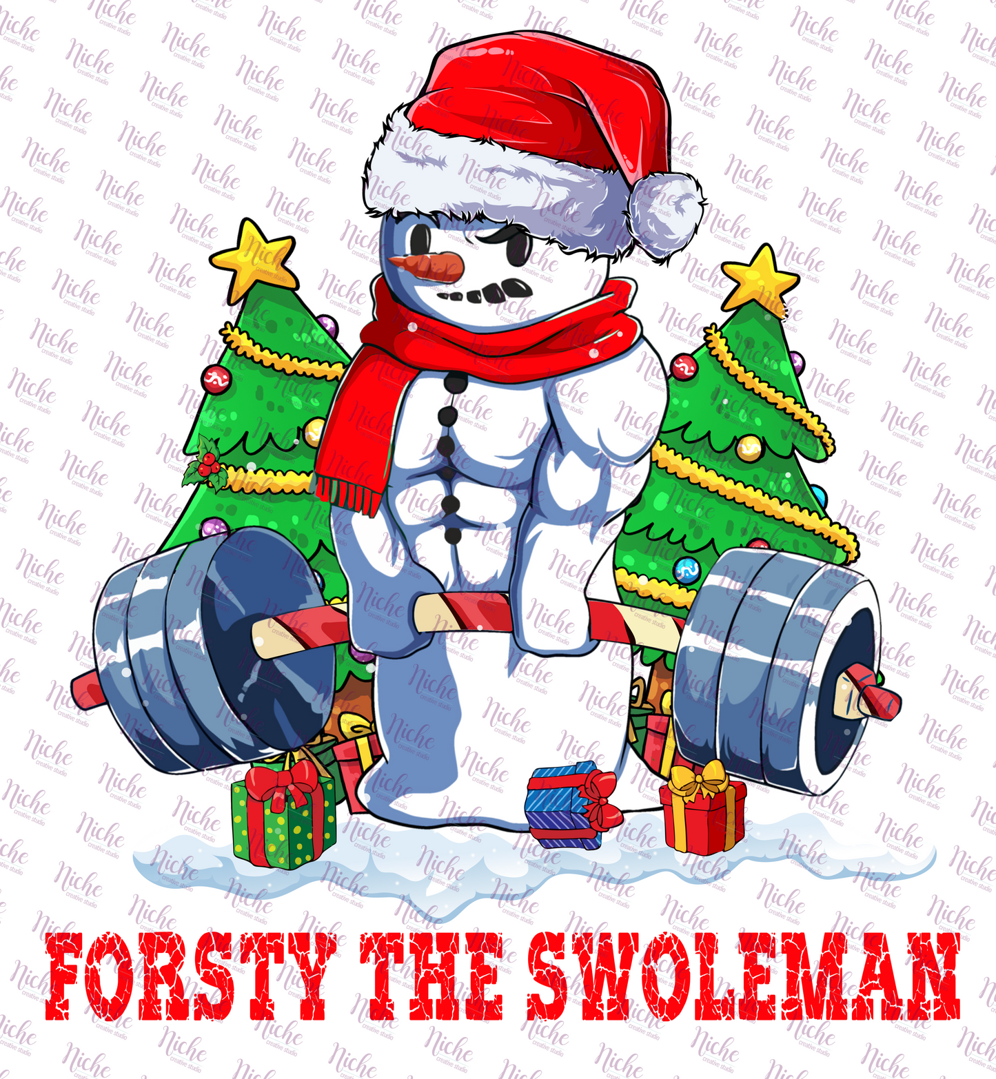 - CHR261 Frosty the Swoleman Decal
