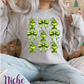 -CHR5423 Christmas Coquette Bow Decal