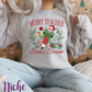 -CHR5462 Merry Teacher Decal