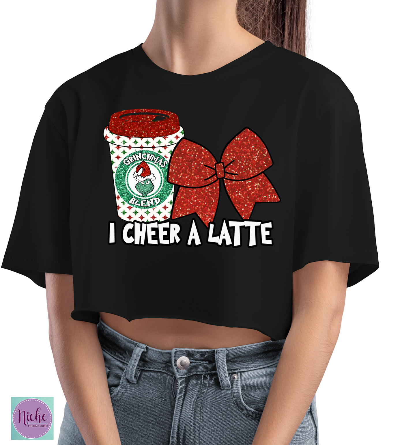 -CHR5474 I Cheer a Latte Decal