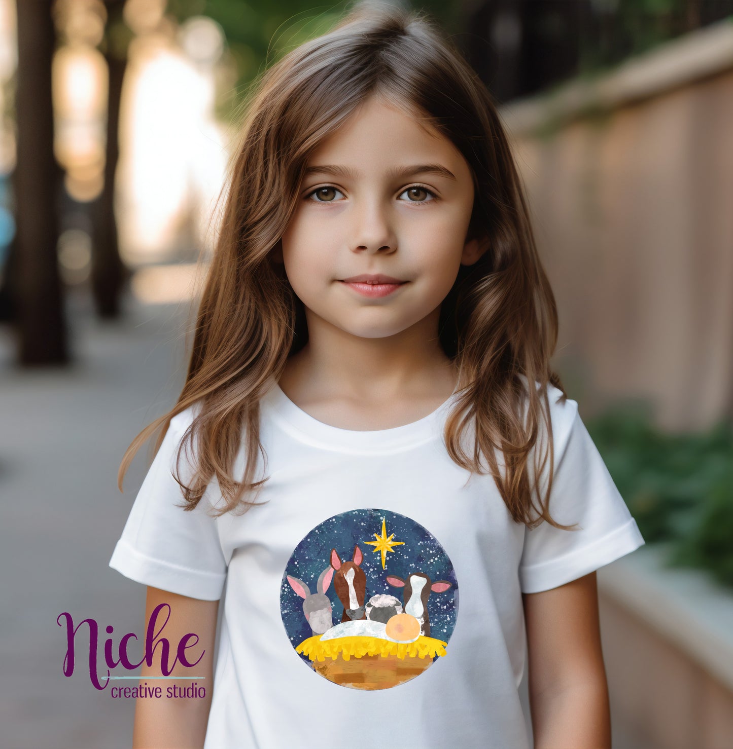 -CHR5485 Nativity Scene Decal