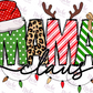 -CHR801 Mama Claus Decal