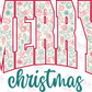-CHR803 Merry Christmas Decal
