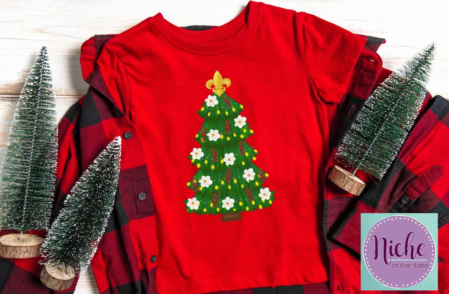 -CHR8273 Cajun Christmas Tree