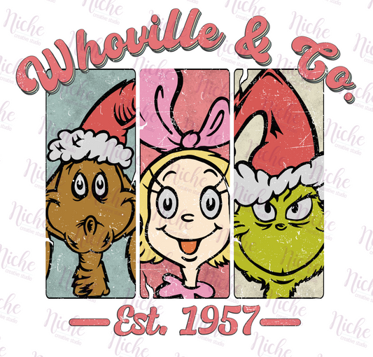 -CHR831 Grinch Crew Decal