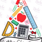 -CHR834 Teacher Tree Decal