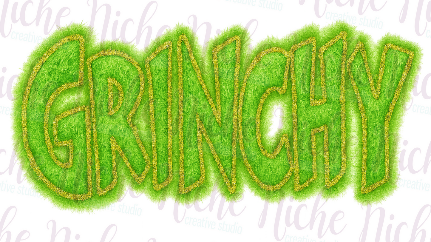 -CHR8482 Grinchy Decal