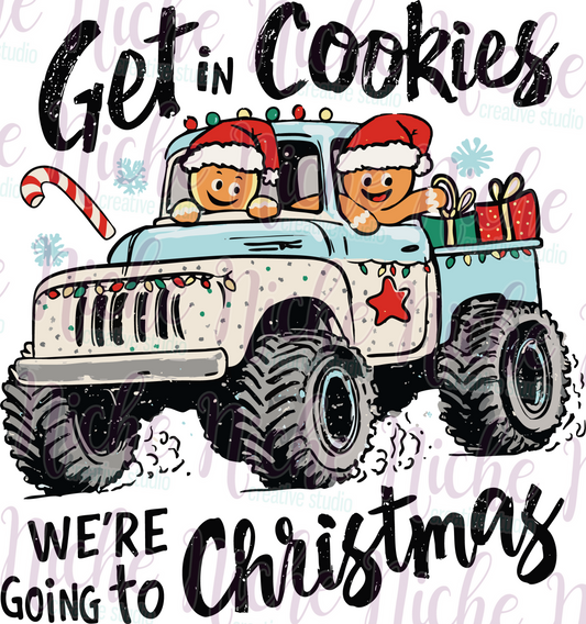 -CHR8488 Get in Cookies Decal
