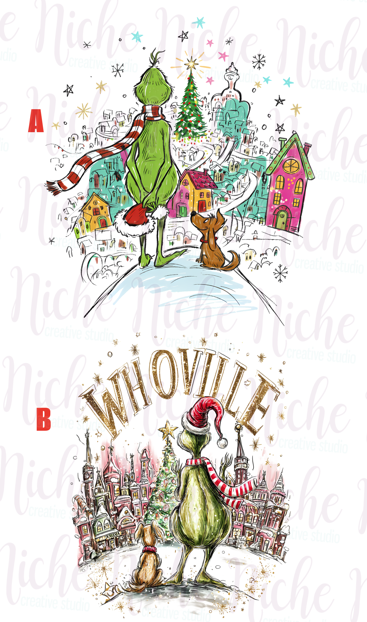 -CHR8500 Watching Whoville Decal