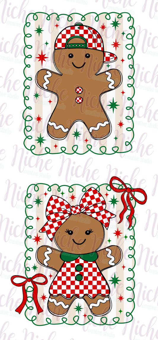 -CHR8506 Gingerbread Decal
