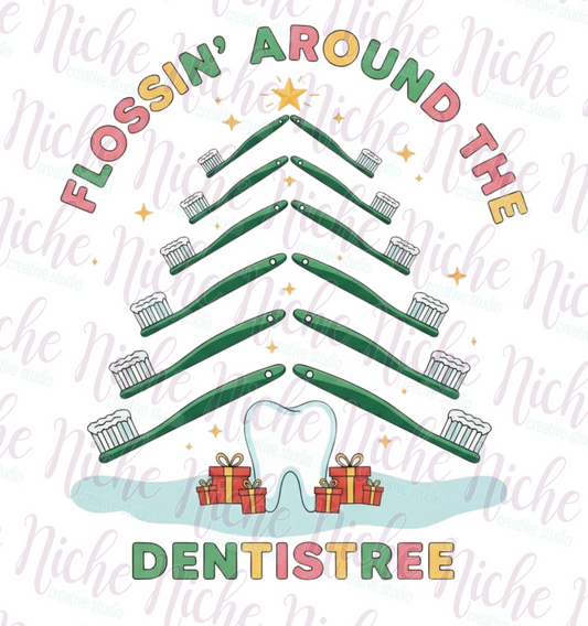 CHR8520 Flossin' Around the Tree Decal