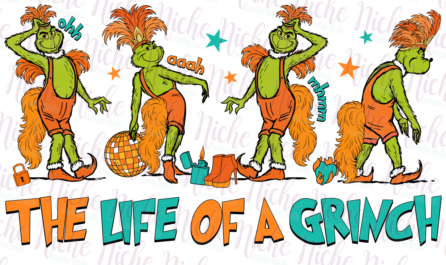 -CHR8522 Green Guy Life of Decal