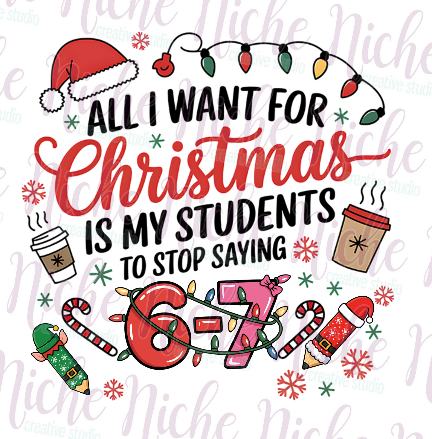 -CHR8531 Stop Saying 67 Decal