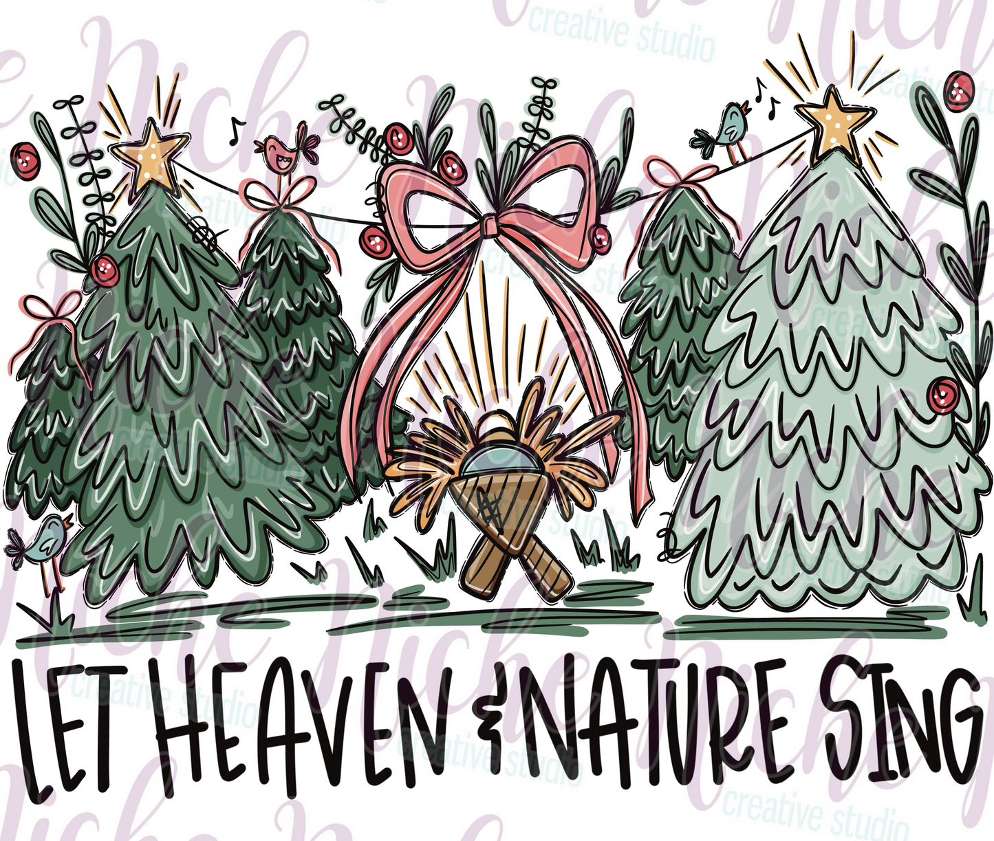 -CHR8570 Let Heave and Nature Sing Decal