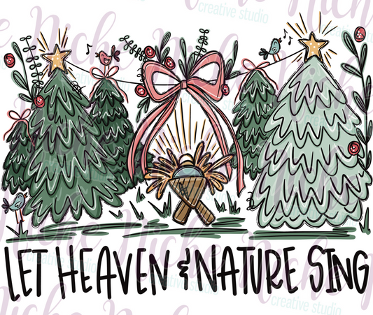 -CHR8570 Let Heave and Nature Sing Decal