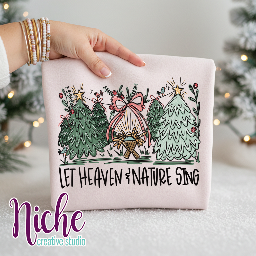 -CHR8570 Let Heave and Nature Sing Decal