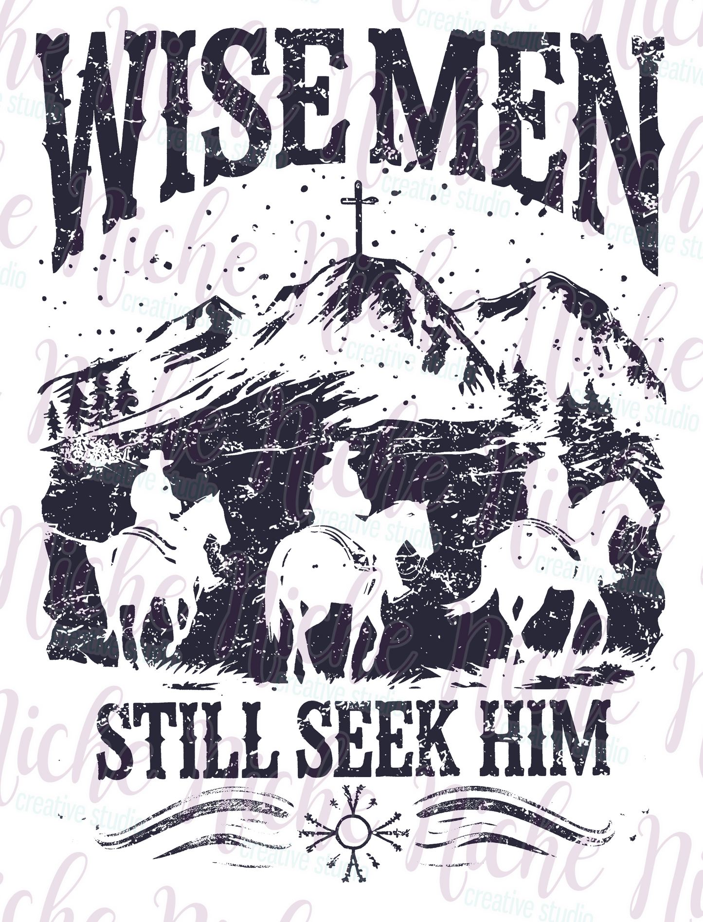 -CHR8573 Wise Men Still Seek Him Decal