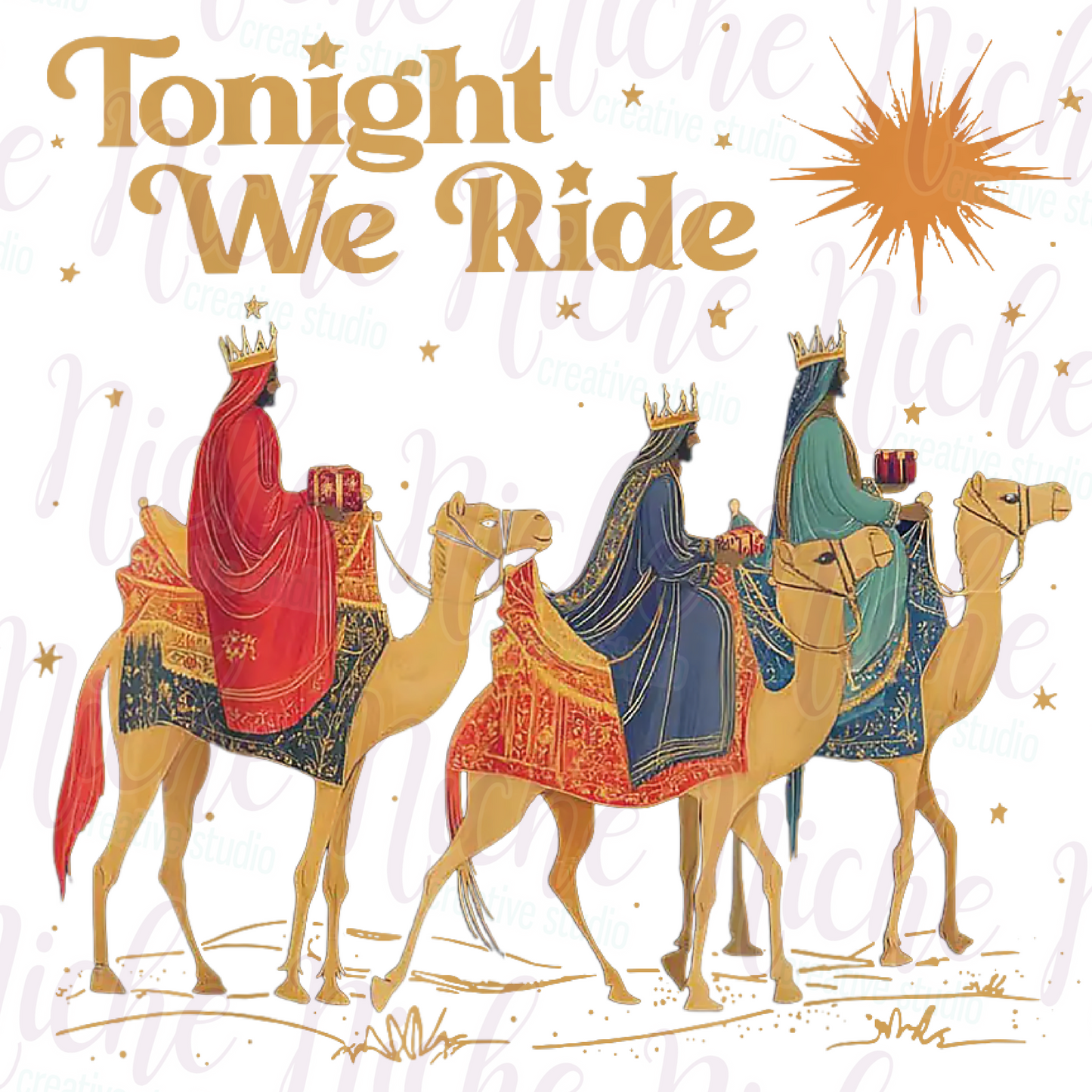 -CHR8575 Tonight We Ride Decal