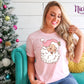-CHR899 Pink Santa Decal