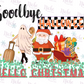 -CHR967 Goodbye Halloween Hello Christmas Decal