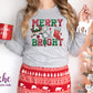 -CHR972 Merry and Bright Decal