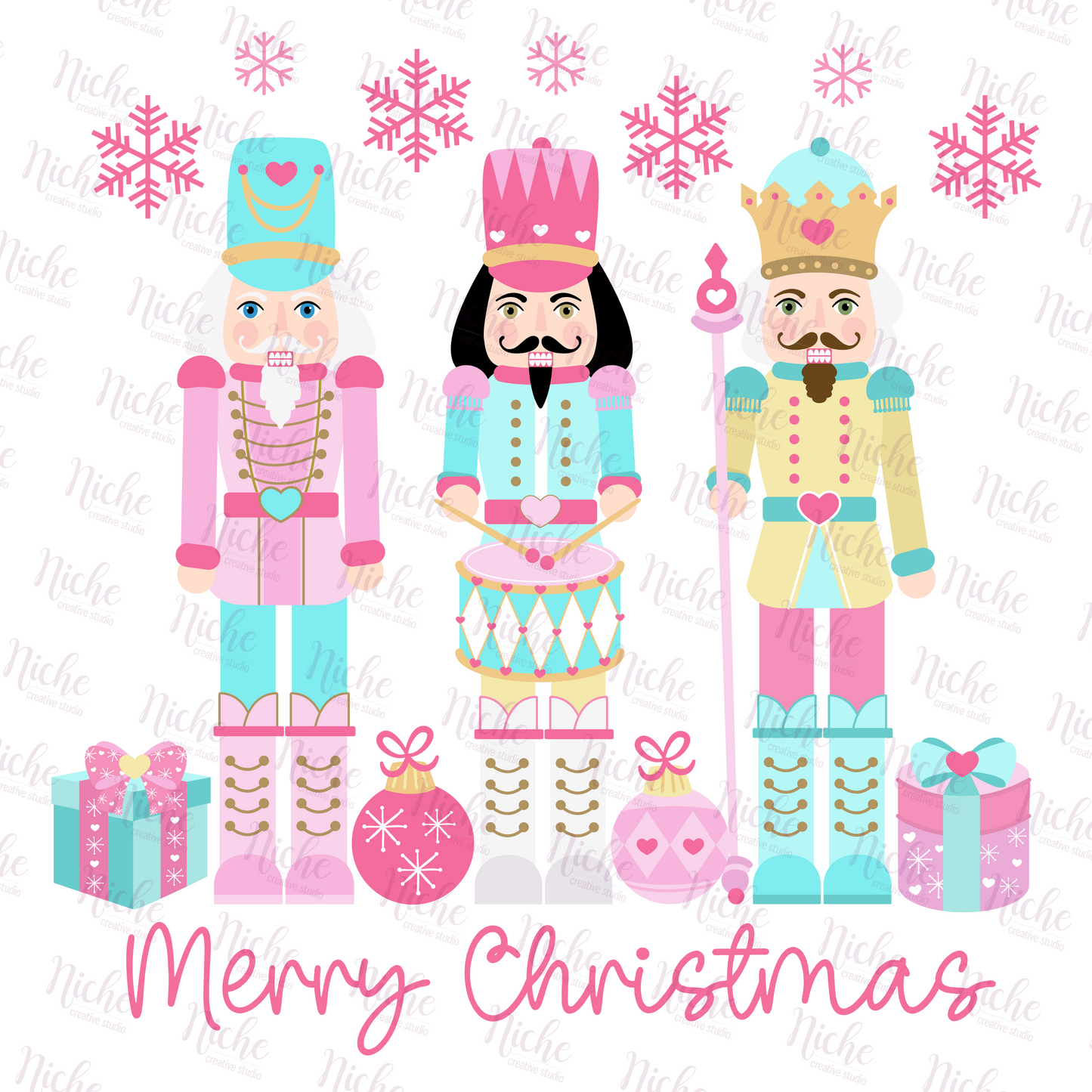 -CHR976 Pink Nutcracker Decal