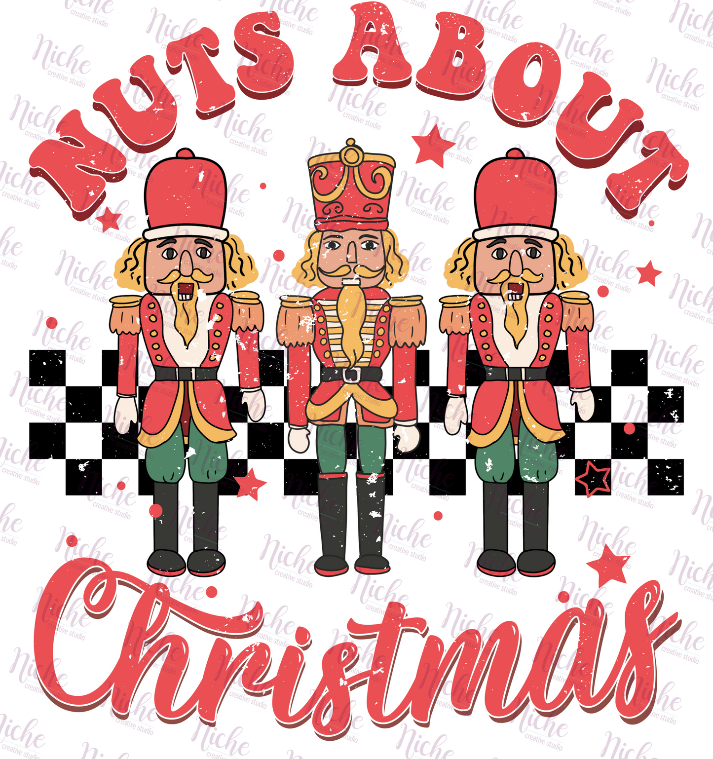 -CHR995 Nuts About Christmas Decal