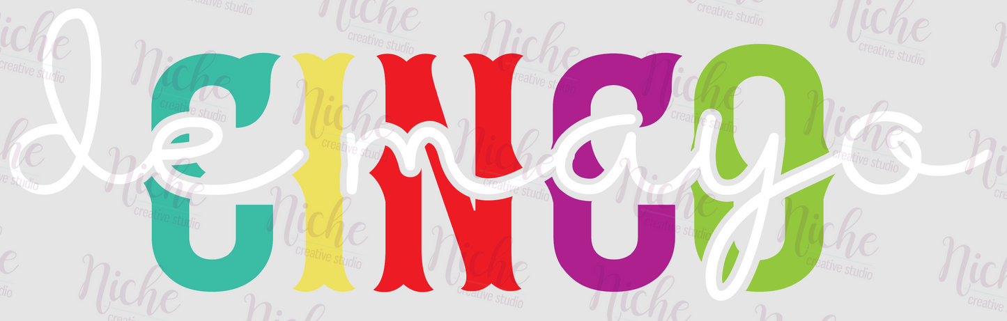 -CIN027 Cinco De Mayo Decal