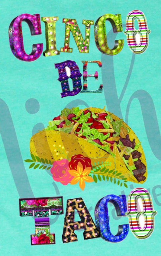 - CIN2610 Cinco de Taco Decal
