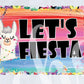 - CIN2613 Let's fiesta llama Decal