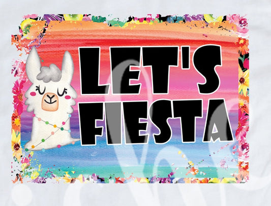 - CIN2613 Let's fiesta llama Decal
