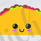 - CIN2619 Smiley Taco Decal