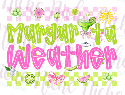 -CIN8141 Margarita Weather Decal