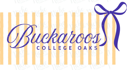 - COL8000 Buckaroos Stripes Decal