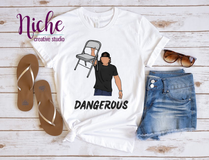 -CON1755 Dangerous Chair Decal