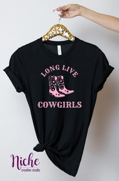 -CON1756 Long Live Cowgirls Decal