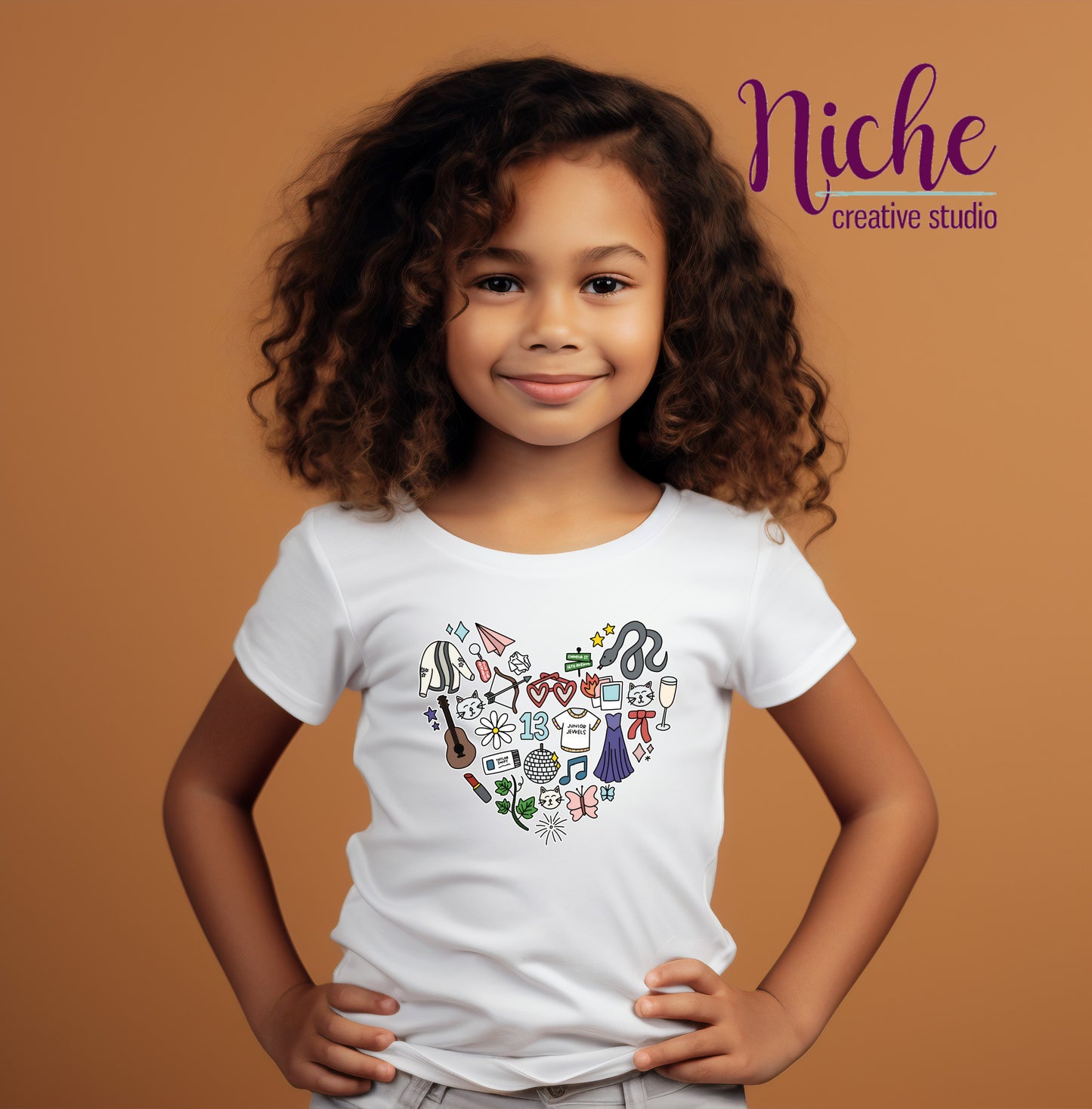 -CON5006 TS Heart Decal