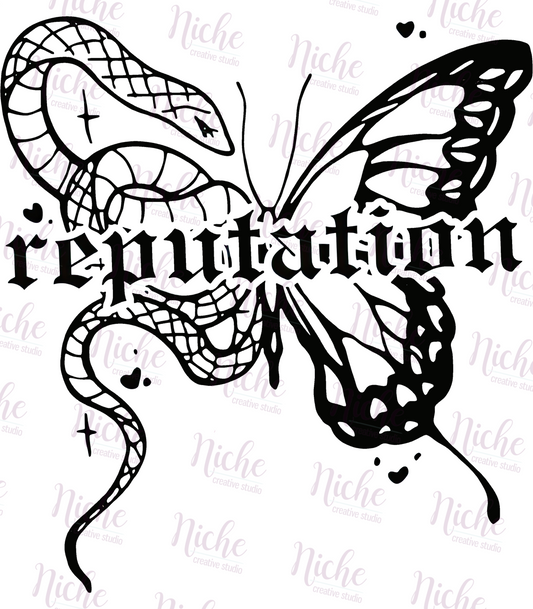 -CON5007 Butterfly Decal