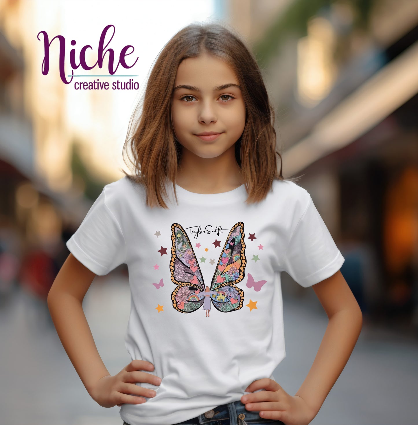 -CON5011 TS Butterfly Decal